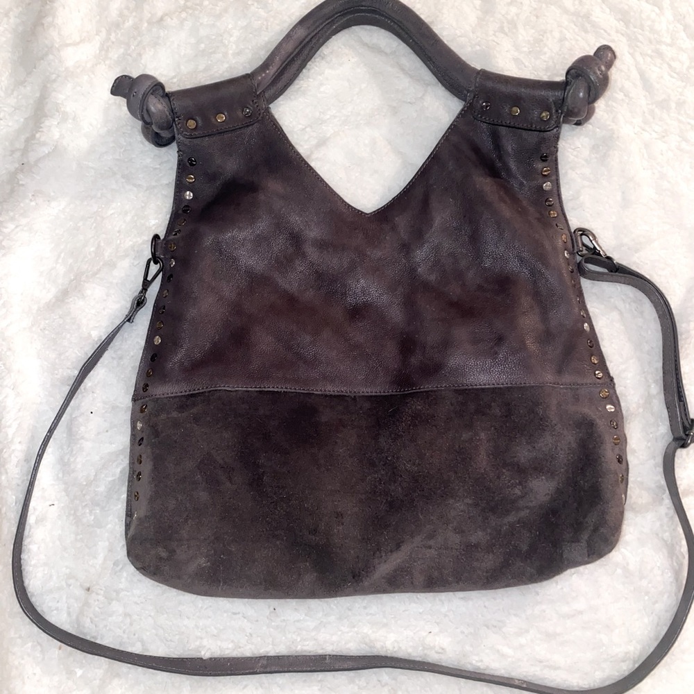FREE PEOPLE - VALENCIA STUDDED TOTE BAG